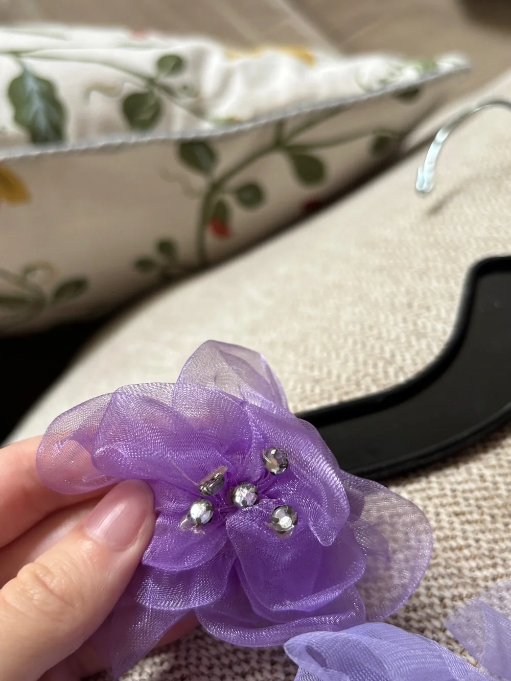 Lavender Floral Tulle Princess Dress - Kids Costume